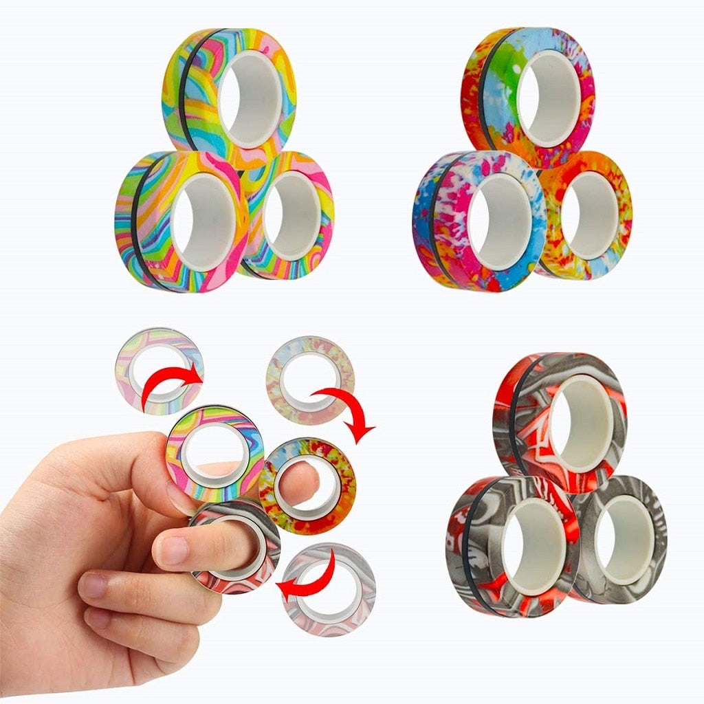 Magnetic Rings Stim Toy The Autistic Innovator 