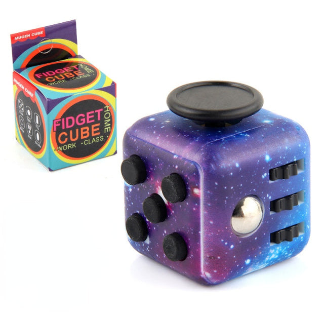 Push Button Fidget Cube The Autistic Innovator Galaxy 