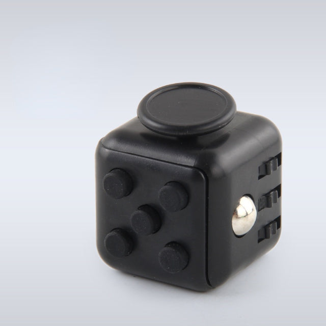 Push Button Fidget Cube The Autistic Innovator All Black 