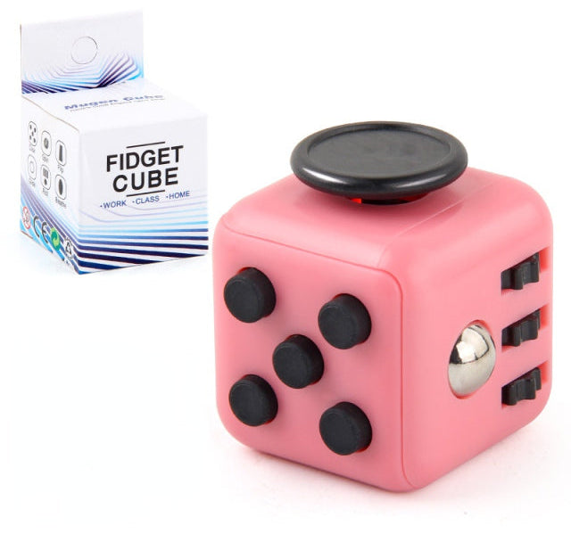 Push Button Fidget Cube The Autistic Innovator Blush Pink 