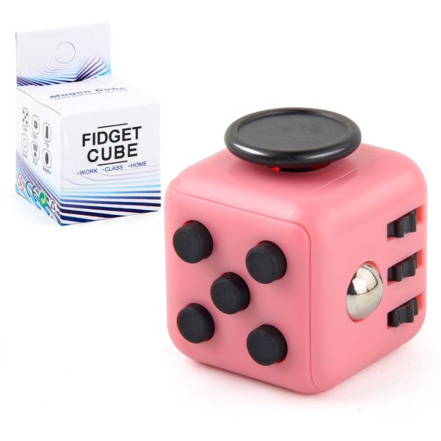 Push Button Fidget Cube The Autistic Innovator Blush Pink 