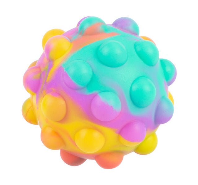 Bubble Wrap Ball Stim Toy The Autistic Innovator Green Multicolored 